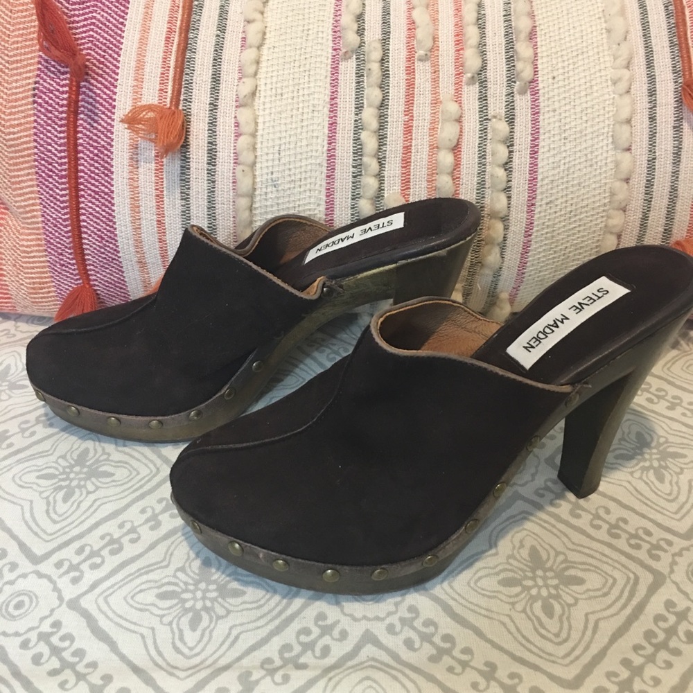Steve Madden mule heels